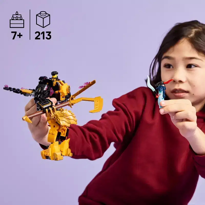LEGO NINJAGO Arin’s Spinjitzu Battle Mech Kids Toy 71839